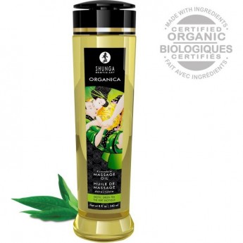 Массажное масло SHUNGA ORGANICA - EXOTIC GREEN TEA (ОРГАНИКА ЗЕЛЕНЫЙ ЧАЙ) 1311 SG Массажное масло SHUNGA ORGANICA - EXOTIC GREEN TEA (ОРГАНИКА ЗЕЛЕНЫЙ ЧАЙ) 1311 SG